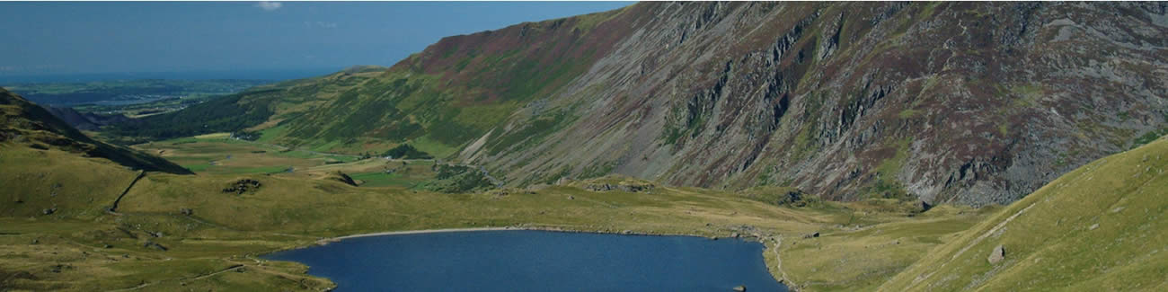 mountains of snowdonia, North Wales, where Arete Outdoor Centre is located