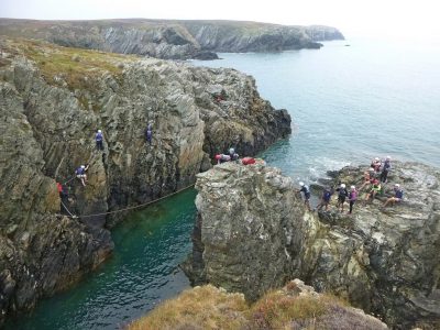best-zip-line-coasteering-activity-Gwynedd