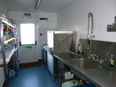 Main Centre Dish Wash Area for Catered and Self Catered Groups