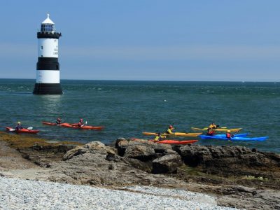 sea-kayaking activity Gwynedd uk